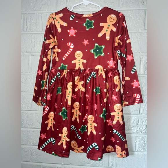 Merry Christmas 🎄 NWOT girls dress 4-5 years - Picture 6 of 7